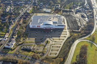 Aerial view, Zurbrüggen Wohn-Zentrum Herne, Herne-Süd, Herne, Ruhr area, North Rhine-Westphalia,