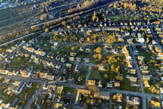 Aerial view, new development area Lohauserholz, Markusstraße, Danielstraße, Peterstraße, Hamm, Ruhr