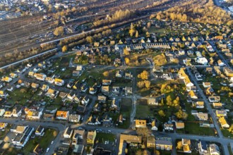 Aerial view, new development area Lohauserholz, Markusstraße, Danielstraße, Peterstraße, Hamm, Ruhr