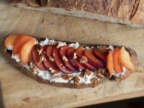 Sourdough toast creating a healthy breakfast or snack option