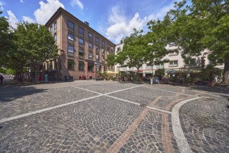 Volksbank Darmstadt Mainz eG Neubrunnenplatz branch, commercial building, general architecture,