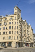 Old building, residential building, Krisjana Barona iela, Old Town, Riga, Latvia