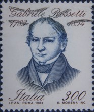 Gabriele Rossetti (1783-1854) was an Italian nobleman, poet, constitutionalist, scholar, and