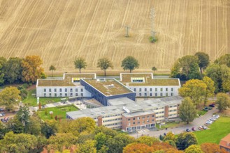Aerial view, LVR-Klinik Bedburg-Hau, LVR-Klinik Bedburg-Hau Department of Adult Psychiatry, Field