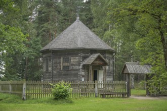 Church, Eleonorvilla Chapel, Latvian Ethnographic Open-Air Museum, Brivdabas iela, Riga, Latvia