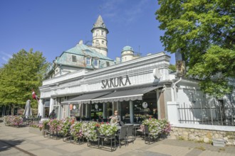 Sakura sushi restaurant, Jomas iela main street, Jurmala, Latvia
