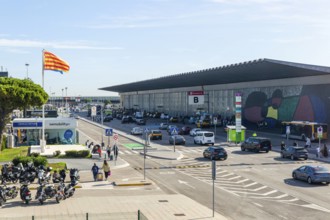 Terminal Two building, Josep Tarradellas Barcelona-El Prat Airport, Barcelona airport, Barcelona,