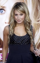 Ashley Tisdale at the Los Angeles premiere of 'House Bunny' held at the Mann Village Theatre in