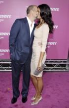 Bruce Willis and Emma Heming at the Los Angeles premiere of 'House Bunny' held at the Mann Village