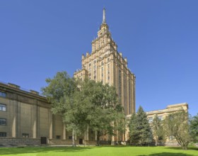 Latvian Academy of Sciences LZA, Akademijas laukums, Latgales, Riga, Latvia