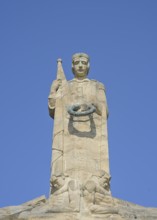 Statue of Mother Latvia with her fallen sons, Brothers' Cemetery, National Memorial to the Fallen