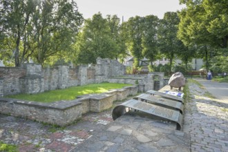 Ruins, Great Synagogue Memorial, Holocaust Memorial, Dzirnavu iela, Latgales, Riga, Latvia