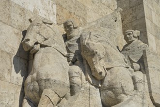 Group of Mourning Horsemen, Brothers' Cemetery, National Memorial to the Fallen of the First World