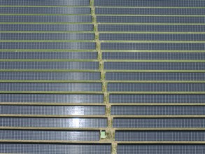 Solar field, photovoltaic, Upper Swabia Baden-Württemberg Germany