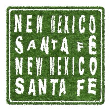 New Mexico Santa Fe Sustainable Tourism Concept