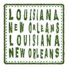 Louisiana New Orleans Sustainable Tourism Concept