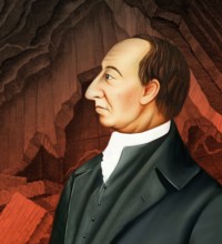 Portrait of James Hutton, 1726 – 1797, Scottish geologist, agriculturalist, naturalist and