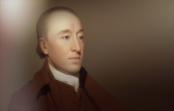 Portrait of James Hutton, 1726 – 1797, Scottish geologist, agriculturalist, chemical manufacturer,