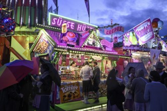 Candy stand at Oktoberfest, Munich, Bavaria, Germany