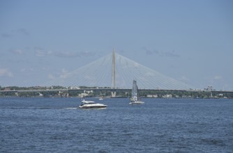 Kruunuvuoren bridge, harbour, Helsinki, Finland