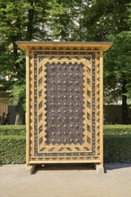 Artwork by Kalle Hamm and Dzamil Kamanger, insect hotel bug Rugs, 2025, Biennale, Esplanadi City