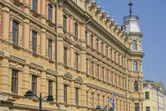 Old building, magnificent building, residential building, Pohjoisesplanadi/Fabianinkatu, Old Town,