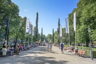 Esplanadi City Park, Eteläesplanadi, Pohjoisesplanadi, Old Town, Helsinki, Finland