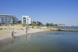 Kalarand new building district, Kalaranna Kvartal, beach, Kalamaja, Tallinn, Estonia
