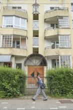 Dilapidated prefabricated building, Kalamaja, Tallinn, Estonia