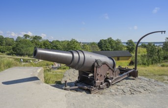 Krupp cannon, Suomenlinna island sea fortress, Helsinki, Finland
