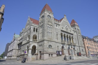 Finnish National Theatre, Suomen Kansallisteatteri, Old Town, Helsinki, Finland