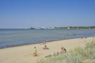 Pelgurand Stroomi beach, Baltic Sea, Tallinn, Estonia