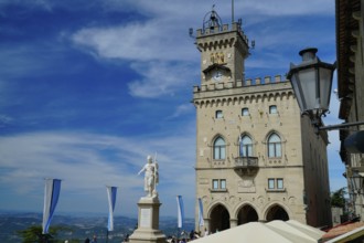 San Marino, Palazzo Pubblico, Piazza della Liberta, Statue of Liberty, Monte Titano, Republic of