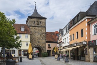 Unteres Tor, Bamberger Tor, pedestrian zone, Innere Bamberger Straße, Deutsche Korbstadt,