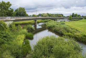 Bridge over the Main, Deutsche Korbstadt, Lichtenfels, Upper Franconia, Franconia, Bavaria, Germany