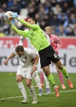 Goalkeeper Diant Ramaj 1. FC Heidenheim 1846 FCH (41) Action Tim Siersleben 1. FC Heidenheim 1846