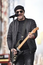 WROCLAW, POLAND - MAY 1, 2016: Sebastian Riedel during events Guitar Guinness World Record. Over 7