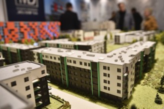WROCLAW, POLAND - FEBRUARY 4, 2017: The fifth edition of Housing Fair New House New Flat. Miniature