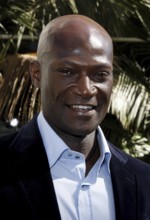 Peter Mensah at the Los Angeles premiere of 'The Incredible Hulk' held at the Universal Studios