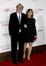 James L. Brooks and Holly Holmberg Brooks at the Los Angeles premiere of 'How Do You Know' held at