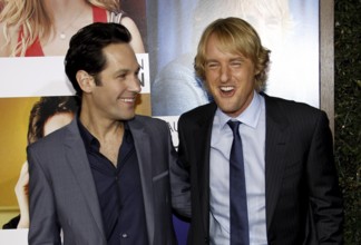 Paul Rudd and Owen Wilson at the Los Angeles premiere of 'How Do You Know' held at the Regency