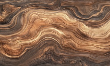 A wooden surface with a wavy pattern. The wood appears to be aged and has a natural, rustic feel to
