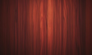 A close up of a wooden surface with a reddish brown color. The wood grain is visible and the