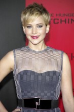 Jennifer Lawrence at the Los Angeles premiere of 'The Hunger Games: Catching Fire' held at the