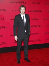 Liam Hemsworth at the Los Angeles premiere of 'The Hunger Games: Catching Fire' held at the Nokia