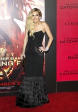 Ashlee Simpson at the Los Angeles premiere of 'The Hunger Games: Catching Fire' held at the Nokia