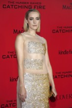 Jena Malone at the Los Angeles premiere of 'The Hunger Games: Catching Fire' held at the Nokia