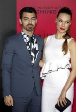 Joe Jonas at the Los Angeles premiere of 'The Hunger Games: Catching Fire' held at the Nokia