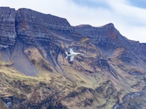Axalp, Switzerland, airshow, demonstration, air force, army, military, Alps, mountains, F-18,