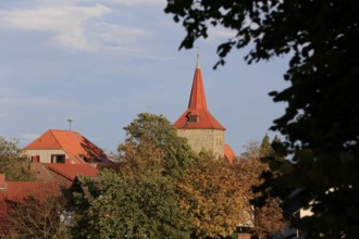 St. Marien Church, mountain village Lüdersen, City of Springe, Hanover Region, Lower Saxony,